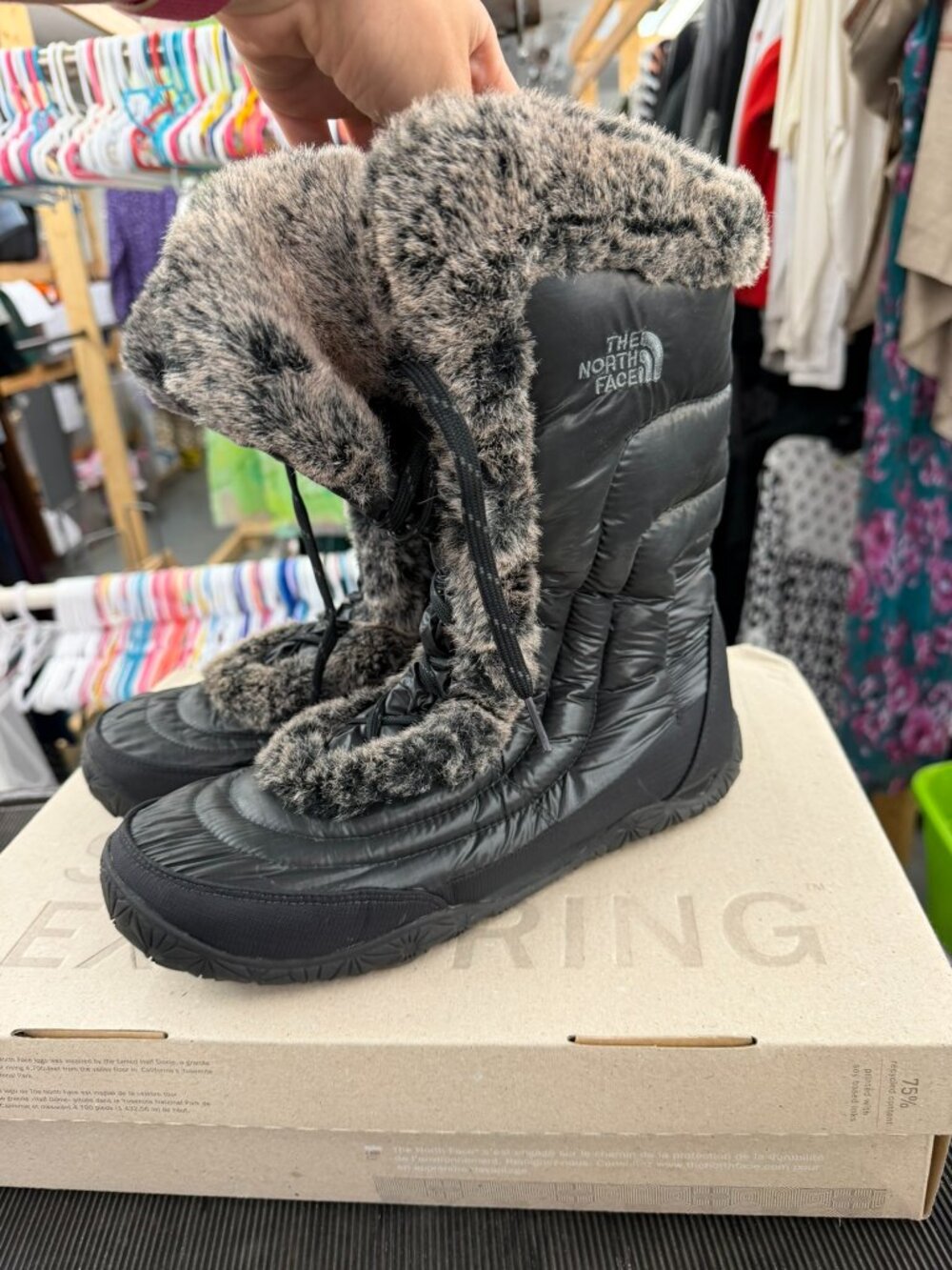 The North Face Women's Nuptse Fur IV Boots